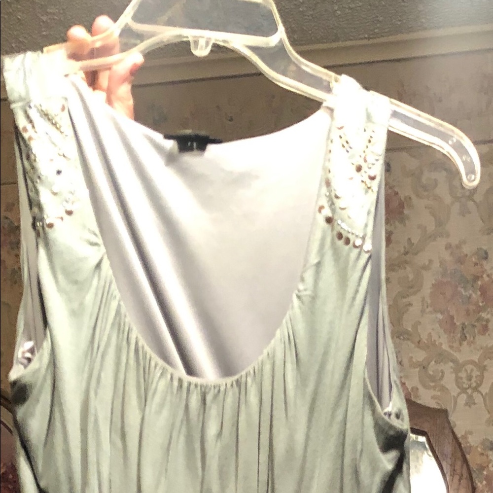 Xoxo like new ode green dress.
